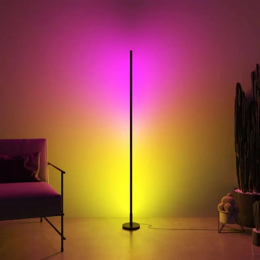 Glow Akıllı Lambader 148 Modlu, Sese Duyarlı, Telefon ve Kumandalı ARGB LED Lamba