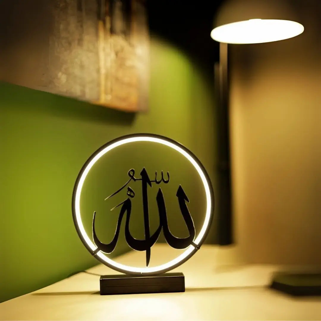 DUA LED Işıklı Masa Lambası  Dekoratif Gece Lambası