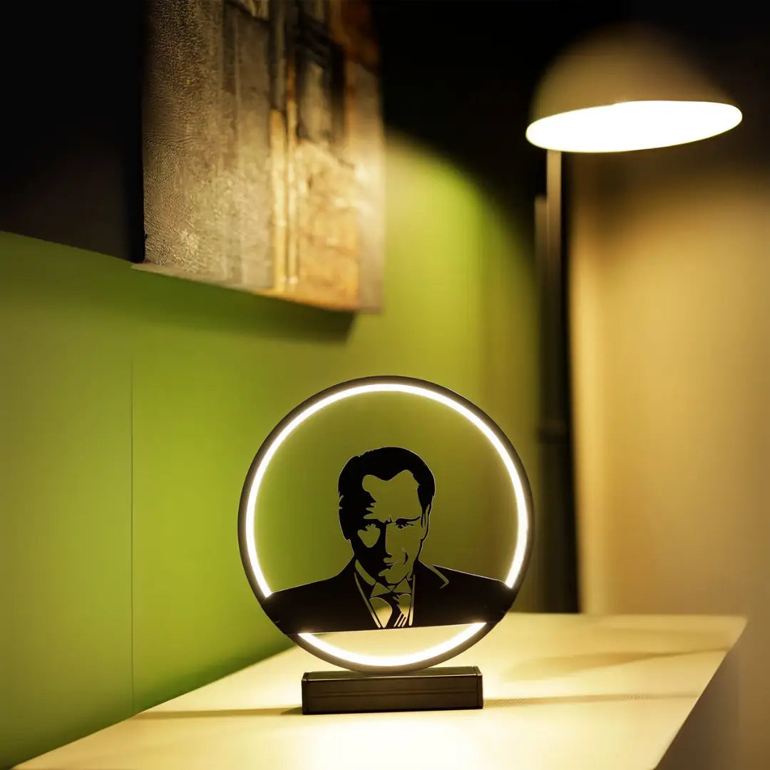 MKA LED Işıklı Masa Lambası  Dekoratif Gece Lambası