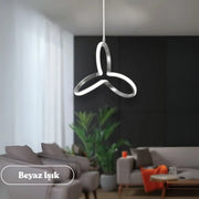 Clover Tekli Sarkıt Power Led Ultra Beyaz GRİ KASA - BEYAZ IŞIK