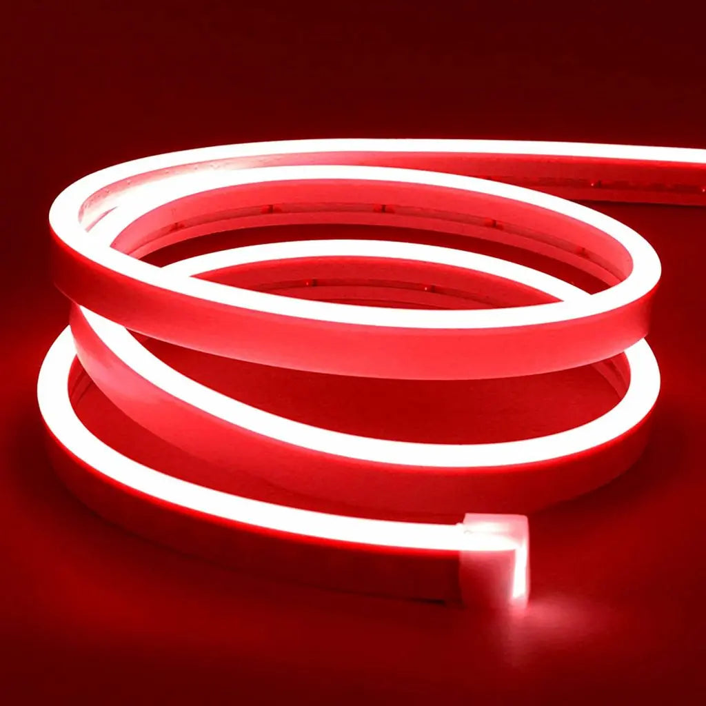 Rayza Neon Esnek Şerit Led Tak Çalıştır Kumandalı - Dimmer-Kırmızı (ÖLÇÜ SEÇENEĞİ)