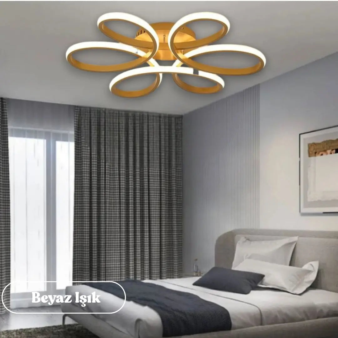 Linup Modern Plafonyer Tavana Sıfır Power LED Avize Beyaz Işık