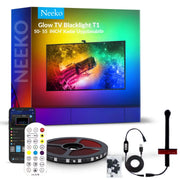 Glow T1 TV Senkronize Ambiyans Akıllı LED | Sese Duyarlı, Telefon ve Kumanda Kontrollü 50 - 55 İNCH