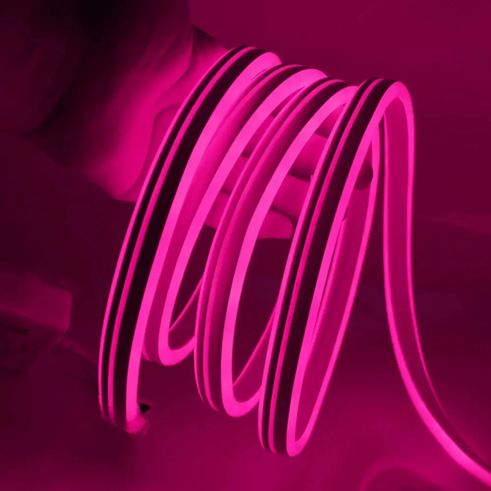 Rayza Neon Esnek Şerit Led Tak Çalıştır Kumandalı - Dimmer-Pembe (ÖLÇÜ SEÇENEĞİ)