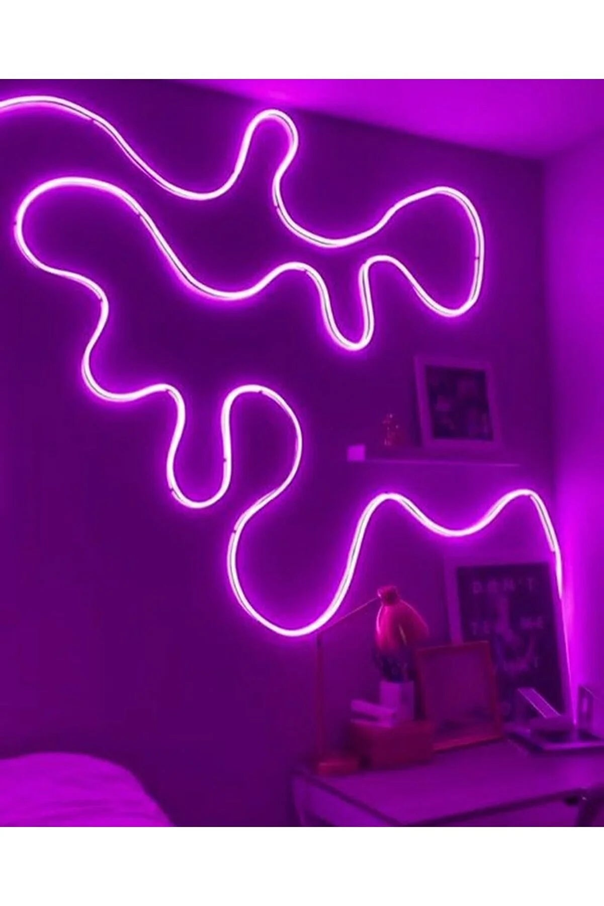 Zentra Neon Rgb  Şerit Led - Mobil Kontrol - Full Renk -  Tak Çalıştır Set ( ÖLÇÜ SEÇENEĞİ)