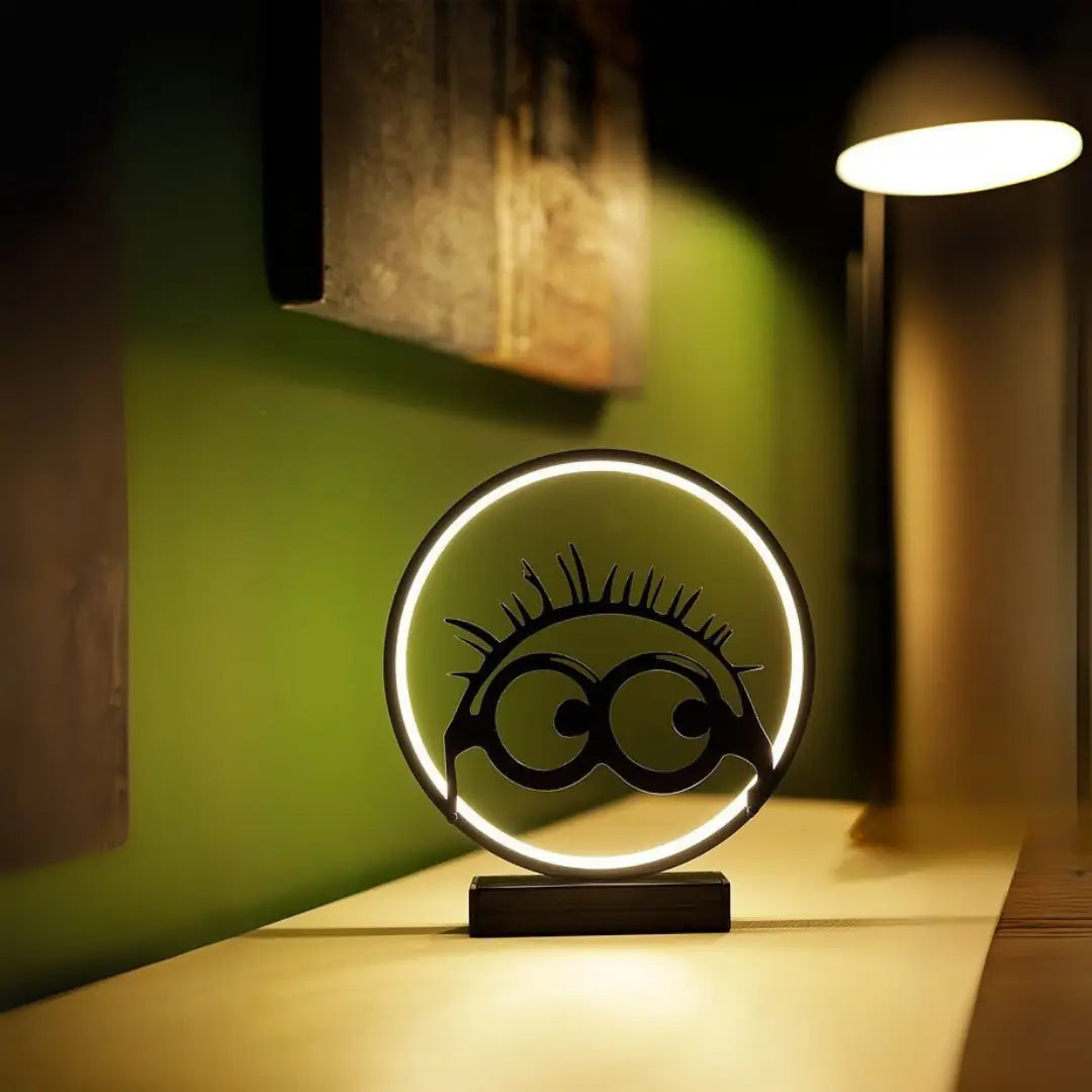 Eye LED Işıklı Masa Lambası  Dekoratif Gece Lambası